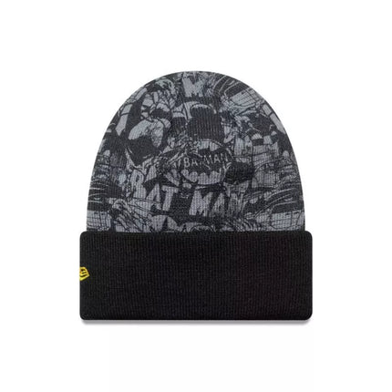 New Era Batman Youth DC Black Cuff Knit Beanie - 60691137