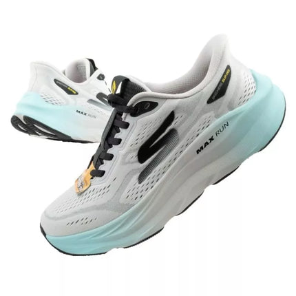 Skechers vyriški sportbačiai Max Run, balti, SLIP-INS