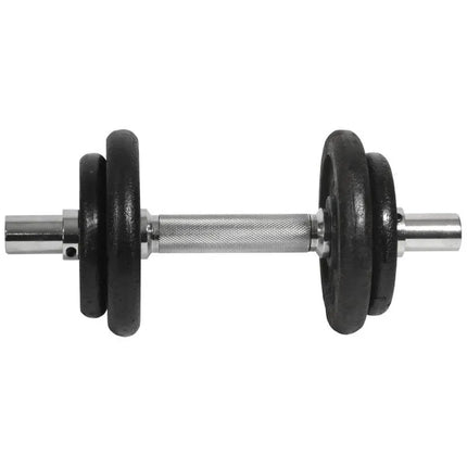 10 kg ketinis hantelis, skersmuo 30 mm, BEST SPORTING