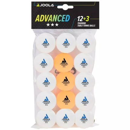 TABLE TENNIS BALL SET 12 plus 3 JOOLA