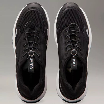 Calvin Klein moteriški žemo kirpimo suvarstomi sportbačiai V3X9-83010-1464999 JUODI