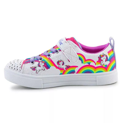 Skechers Twinkle Toes S Lights Twinkle Sparks Jumpin Clouds Jr 314809L-WMLT batai