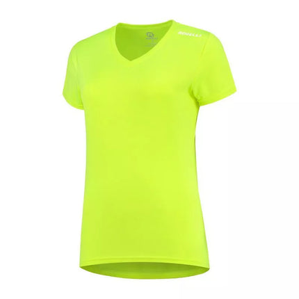 Moteriški marškinėliai Promo fluo Rogelli