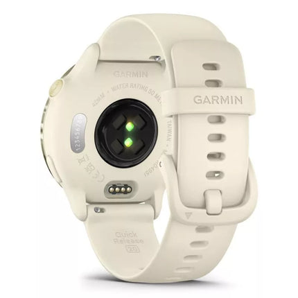 Garmin Vivoactive 6 42mm Kaulinis/Mėnulio auksas laikrodis