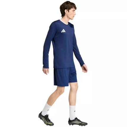 Men's adidas Entrada 26 Long Sleeve Jersey Navy Blue KF5850