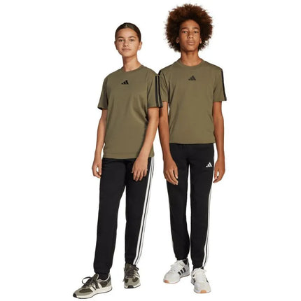 adidas Essentials vaikiškos kelnės, juodos JJ3540