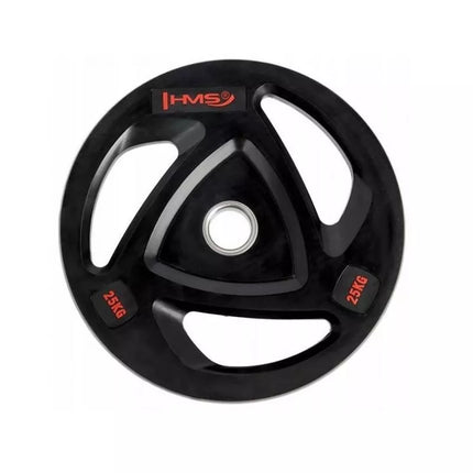 Rubber-coated Olympic plate 25 kg HMS TOX25