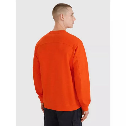 Men's sweatshirt without zipper and hood 4F 4FRSS25TSWSM2179-70S