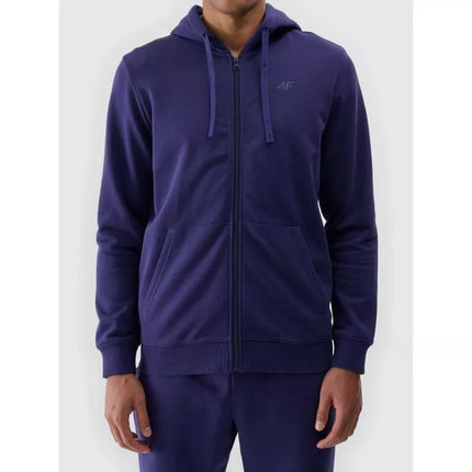 Men's zip-up hooded sweatshirt 4F 4FWMM00TSWSM1768-31S
