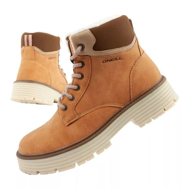 O'neill moteriški rudos spalvos pašiltinti žiemos aulinukai stilingi, tinkami žygiams