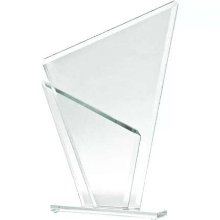 Glass trophy