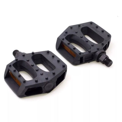 BMX PVC pedalai 9/16'' juodi