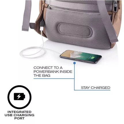 XD DESIGN KUPRINĖ NUO VAGYSTĖS BOBBY SOFT BROWN P/N: P705.796