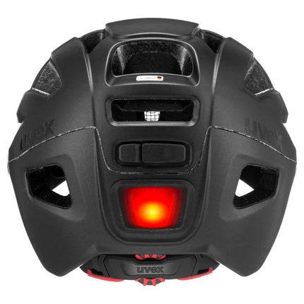 UVEX Finale visor bike helmet 56-61cm, black matt