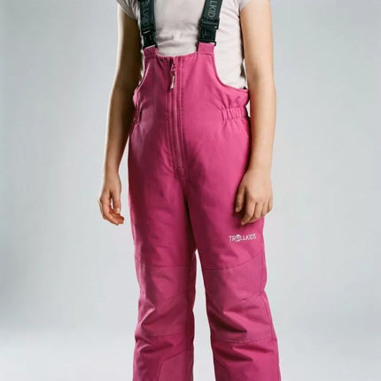 Trollkids Kids Nordkapp Pants children's winter sports ski pants pink (902-240)