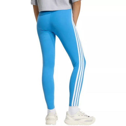 Women's adidas Essentials 3-Stripes Leggings Blue KC5179