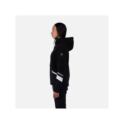 Rossignol W Wispile Fleece Fzh Sweatshirt Black