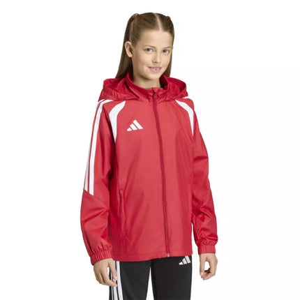 adidas Tiro 26 League Windbreaker red kids' jacket JY9724