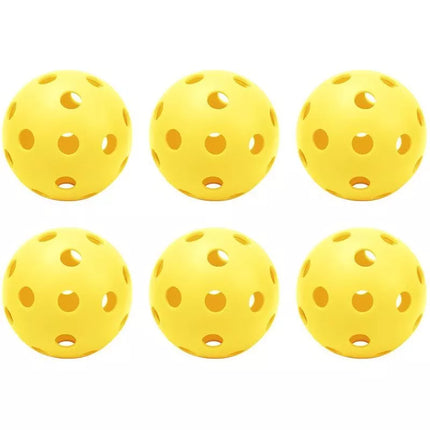 UNIHOC MATCH BALL YELLOW ENERO 6 PCS