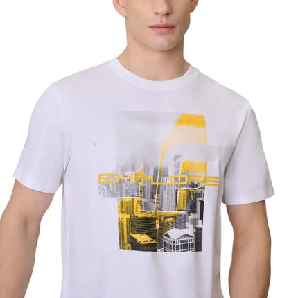 Vyriški marškinėliai 4F M2660 balti 4FWSS26TTSHM2660 10S