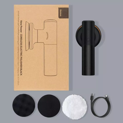 Baseus Cordless Electric Polishing Machine 30W 4000mAh Black (CRDLQ-B01)