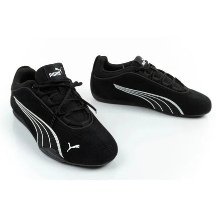 Puma women's sports shoes Catch Soleil SD black natural leather fashionable