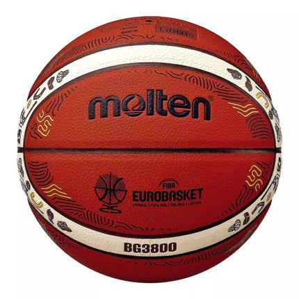 Molten Eurobasket 2025 replika krepšinio kamuolys B7G3800-E5Z