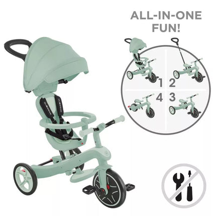 TYRinėTOJŲ TRIKE 4in1 EKOLOGIŠKAS (637-505)