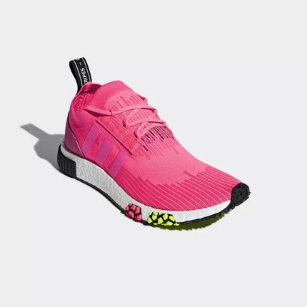Adidas NMD Racer Primeknit Solar Pink Men's Sports Shoes - CQ2442
