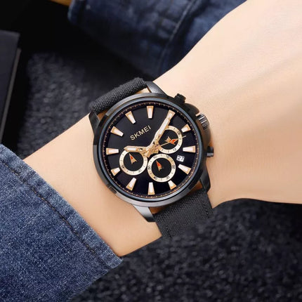 Skmei 2071LBKBK Men's Watch + BOX