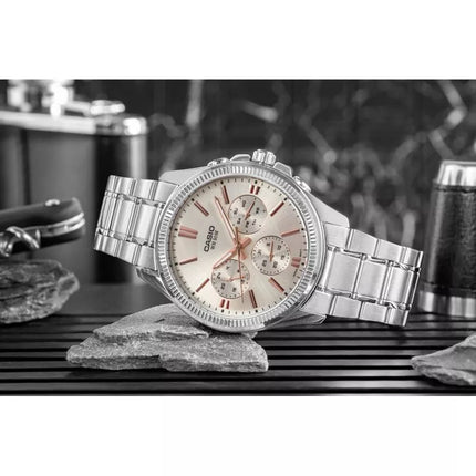 Vyriškas laikrodis CASIO MTP-1375D-7A2VDF + DĖŽUTĖ