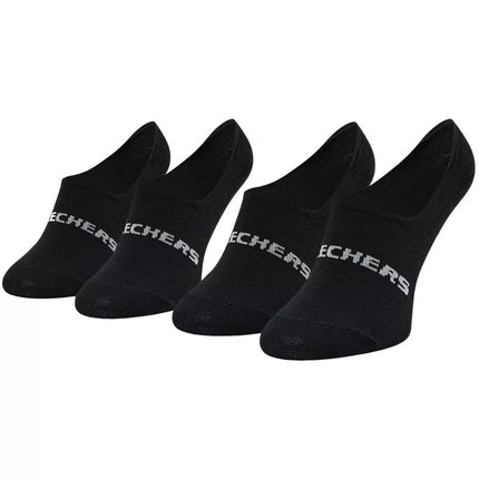 Skechers 2 poros kvėpuojančio tinklelio kojinės SK44008-9999 Juodos 35-38