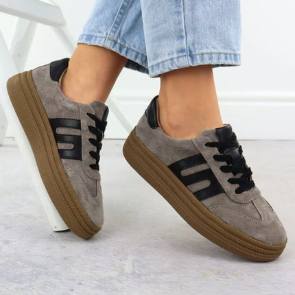 Filippo W DP7114 PAW642 Taupe Suede Žemi Batai