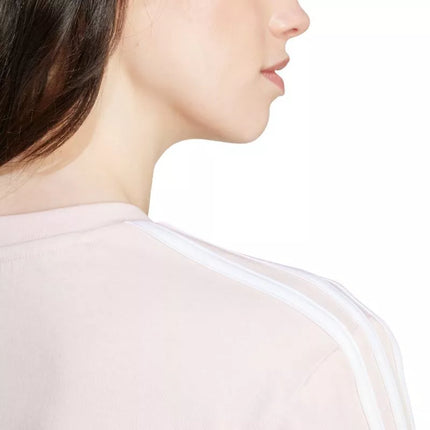 adidas Essentials 3-Stripes Single Jersey Crop Top W IY4227