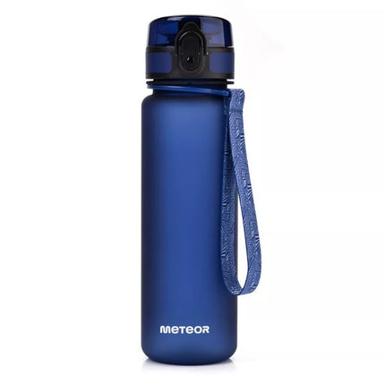Meteor 650 ml navy blue sports bottle