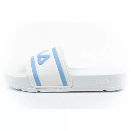 Fila women's sports flip-flops Morro comfortable white slippers for the pool