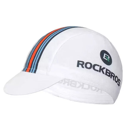 Rockbros MZ10022 dviračių kepuraitė su snapeliu - balta