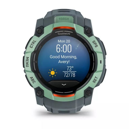 Garmin Instinct 3 50mm AMOLED Neotropinis sutemų