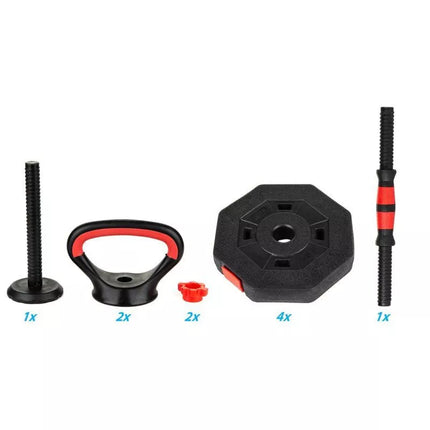 COMPOSITE KETTLEBELL PUSH-UP DEVICE 3-IN-1 10KG EB FIT