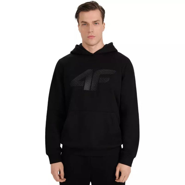 Vyriškas džemperis 4F M1766 tamsiai juodas 4FWMM00TSWSM1766 20S