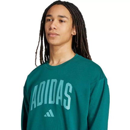 Men's adidas Collegiate Sweatshirt Green JM1733