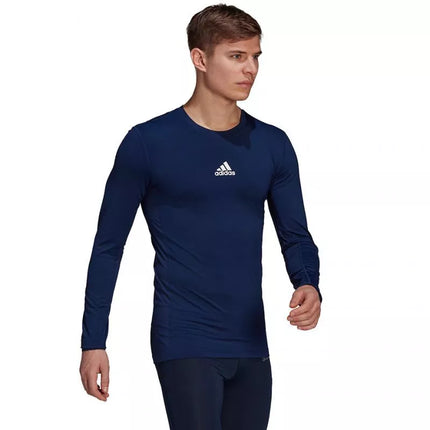 Vyriški marškinėliai ilgomis rankovėmis Adidas Compression Tee M GU7338
