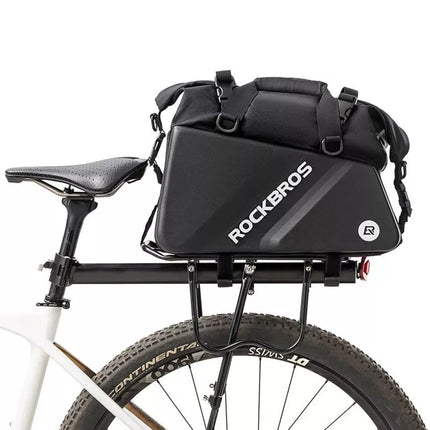 Rockbros 30140090001 dviračio tašė ant bagažinės 11,6 l - juoda