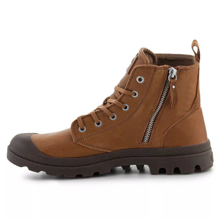 Palladium Pampa Zip Lth Ess U batai 76888-252-M Dear Brown