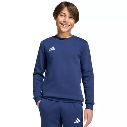 adidas Entrada 26 vaikiškas džemperis, tamsiai mėlynas JZ6552