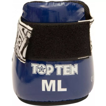 TOP TEN OSTT-PU "SUPERLIGHT PRISM" Foot Protectors (WAKO APPROVED)