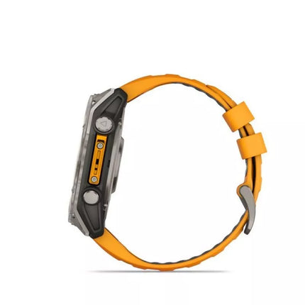 Garmin Fenix 8 AMOLED Safyro Titano Spark Orange Laikrodis