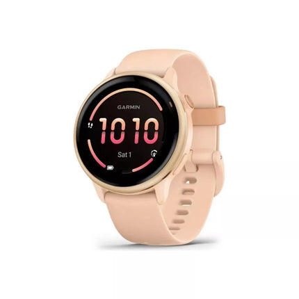 Garmin Vivoactive 6 Rausvas Aušros / R. Aušros Metališkas laikrodis