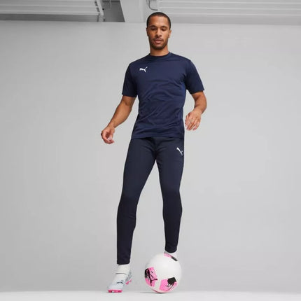 Puma Team Goal Siauros Treniruočių Vyriškos Kelnės Tamsiai Mėlynos 659037 06