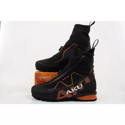 Croda BOA GTX vyriški sportiniai trekingo batai, patvarūs, juodi su oranžiniais akcentais